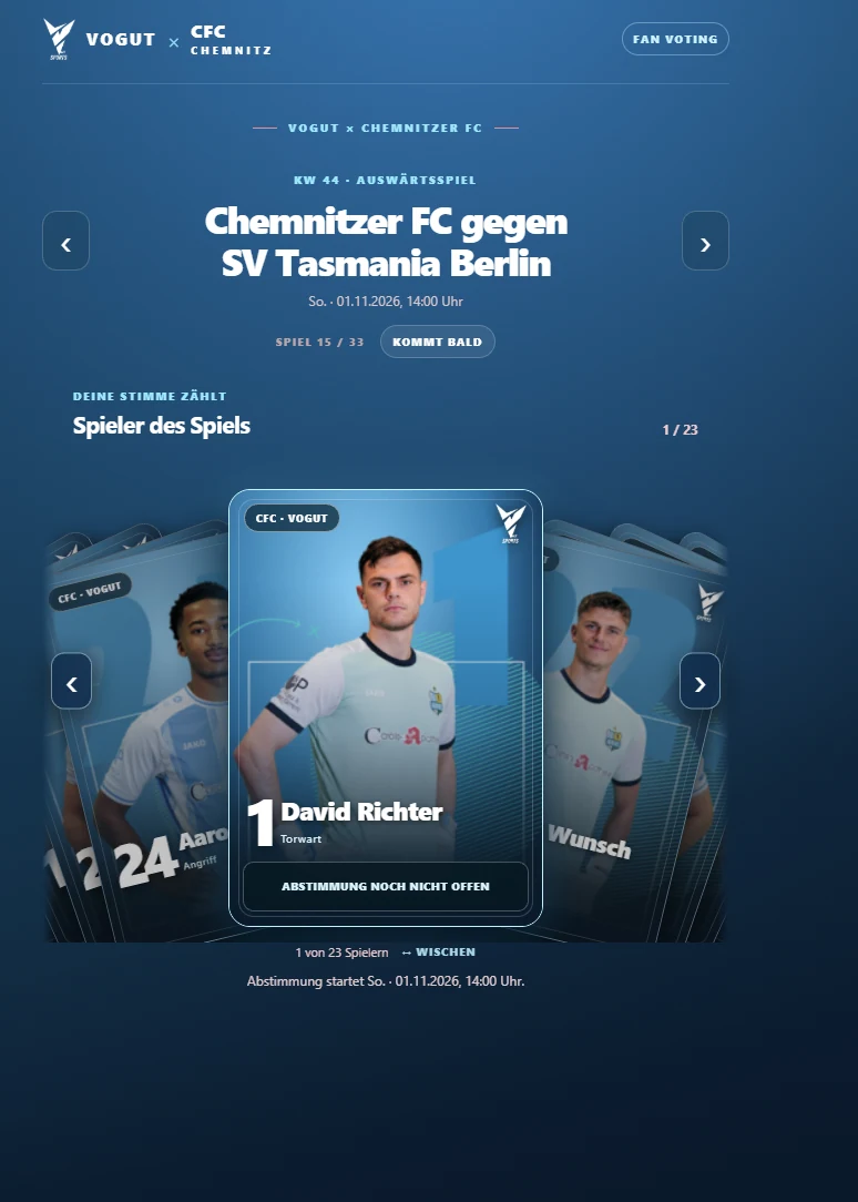 CFC Originalansicht auf Notebook